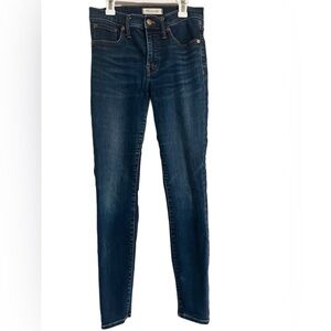 Madewell Dark Blue Skinny Jeans